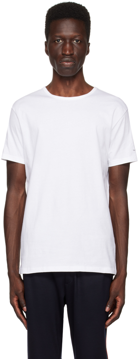 Paul Smith Three-pack White Crewneck T-shirts