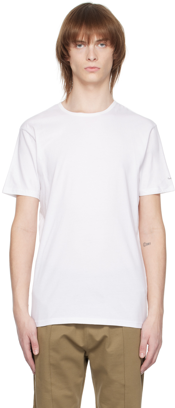 Paul Smith: Three-Pack Multicolor T-Shirts | SSENSE