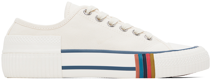 Shop Paul Smith Off-white Kolby Sneakers In 02 Whites