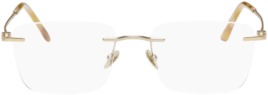 giorgio armani gold glasses