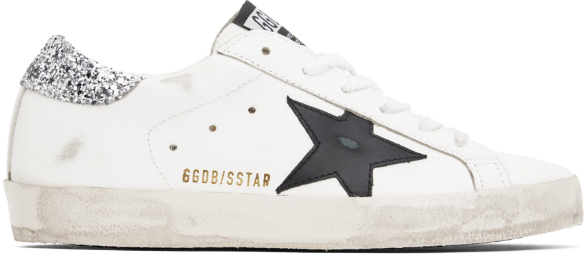Golden Goose: SSENSE Exclusive White Super-Star Sneakers | SSENSE