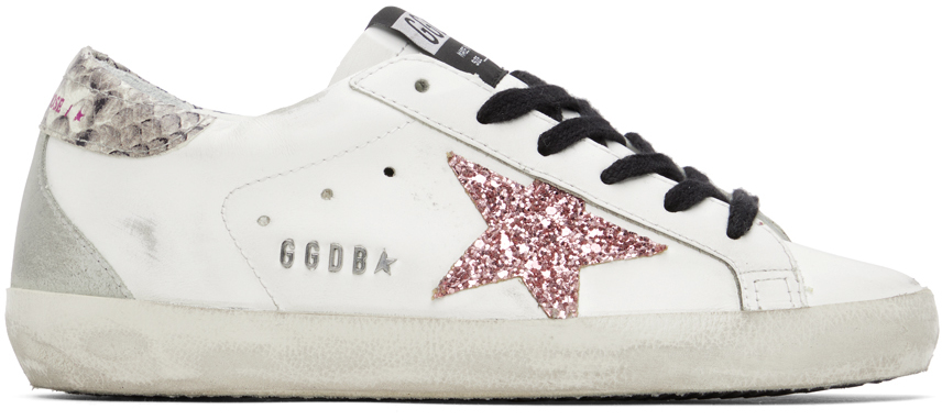 Golden Goose Ssense Exclusive White Super-star Sneakers