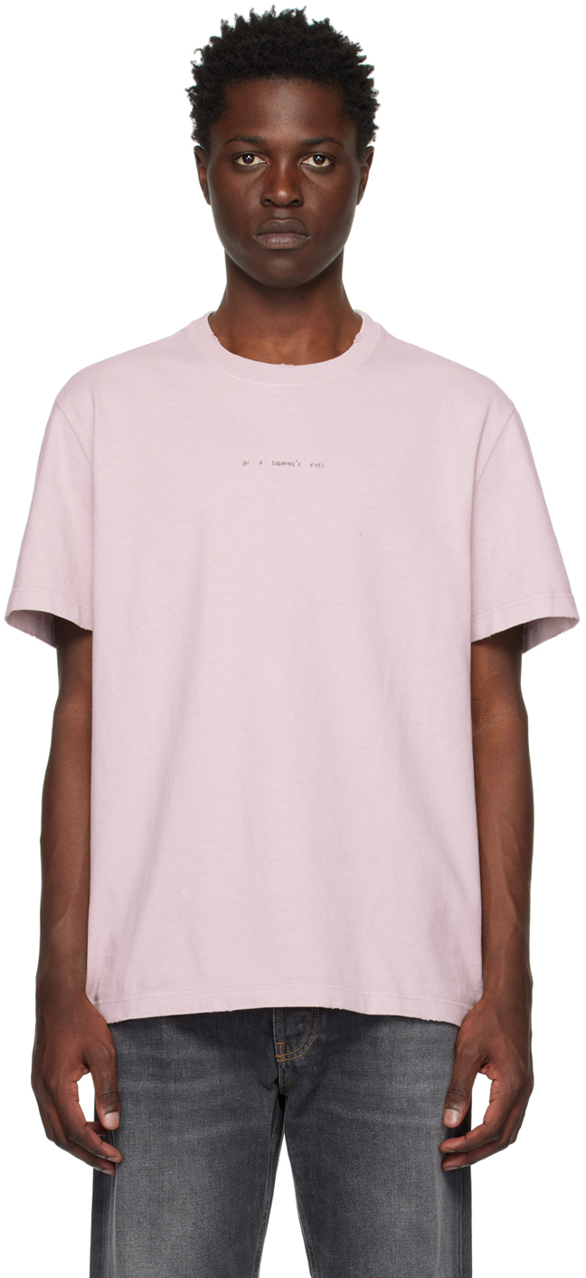 Golden Goose Pink Printed T-Shirt