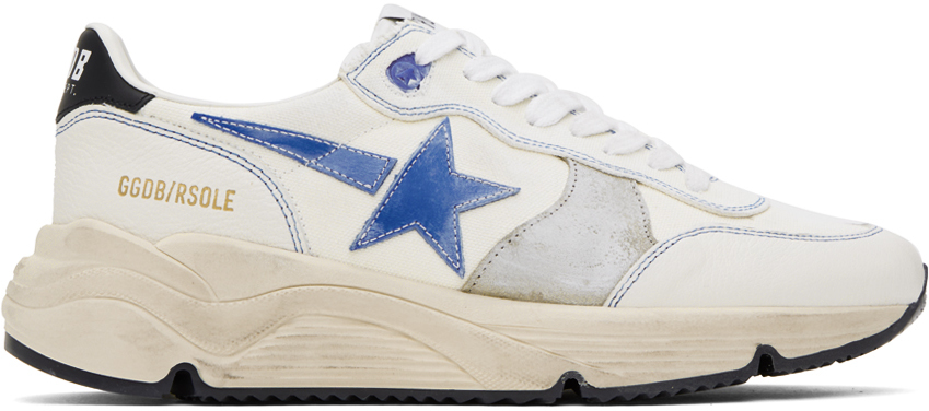 Golden Goose: White Running Sole Sneakers | SSENSE Canada
