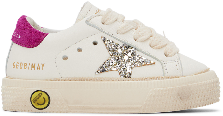 White May Sneakers by Golden Goose on