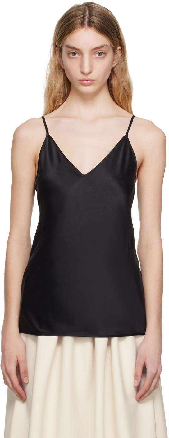 Black Lucca Camisole by Max Mara Leisure on Sale