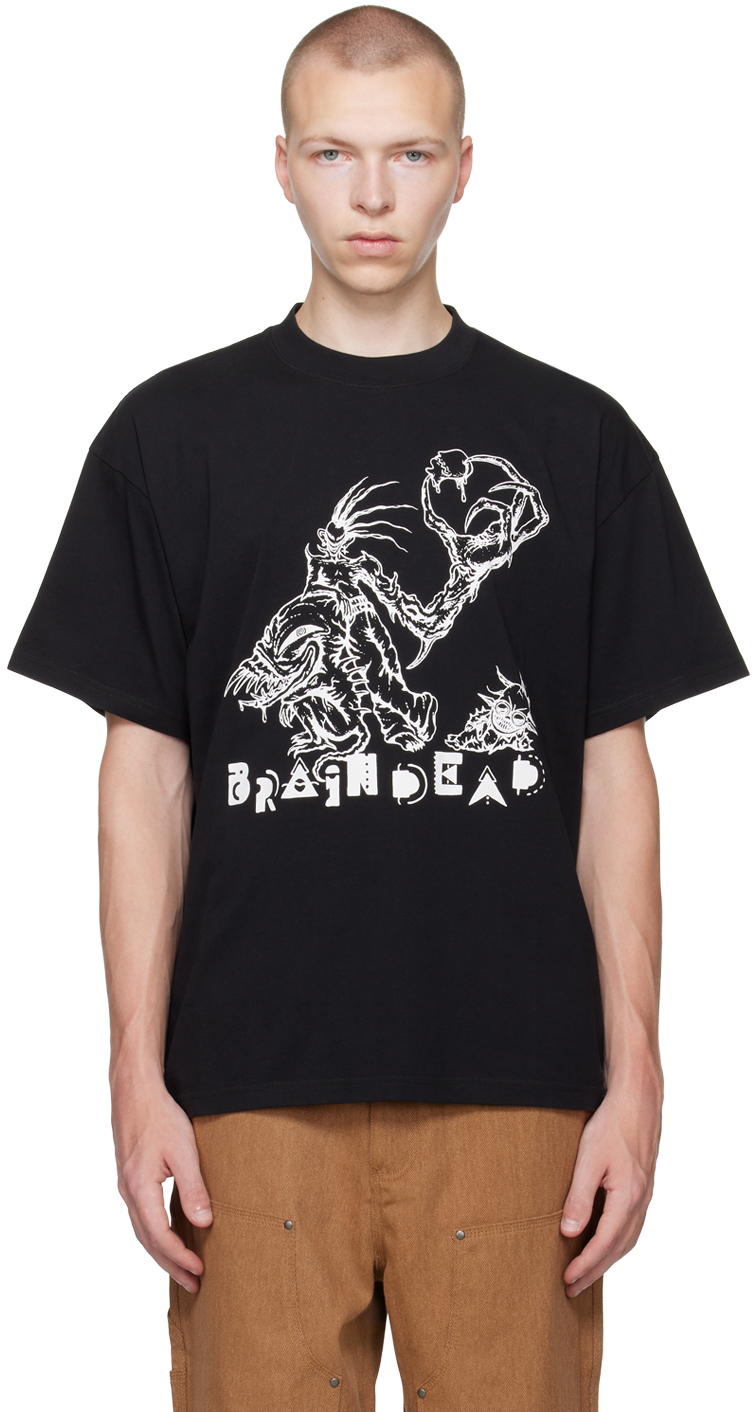 Brain Dead T-shirt  Herren Farbe Schwarz In Black