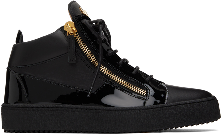 Giuseppe Zanotti: Black Kriss Sneakers | SSENSE