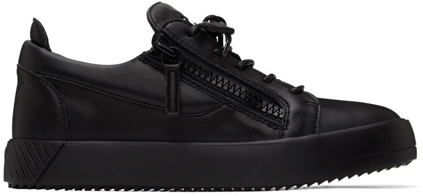 Giuseppe Zanotti The Shark 5.0 Low-top Sneakers In Black