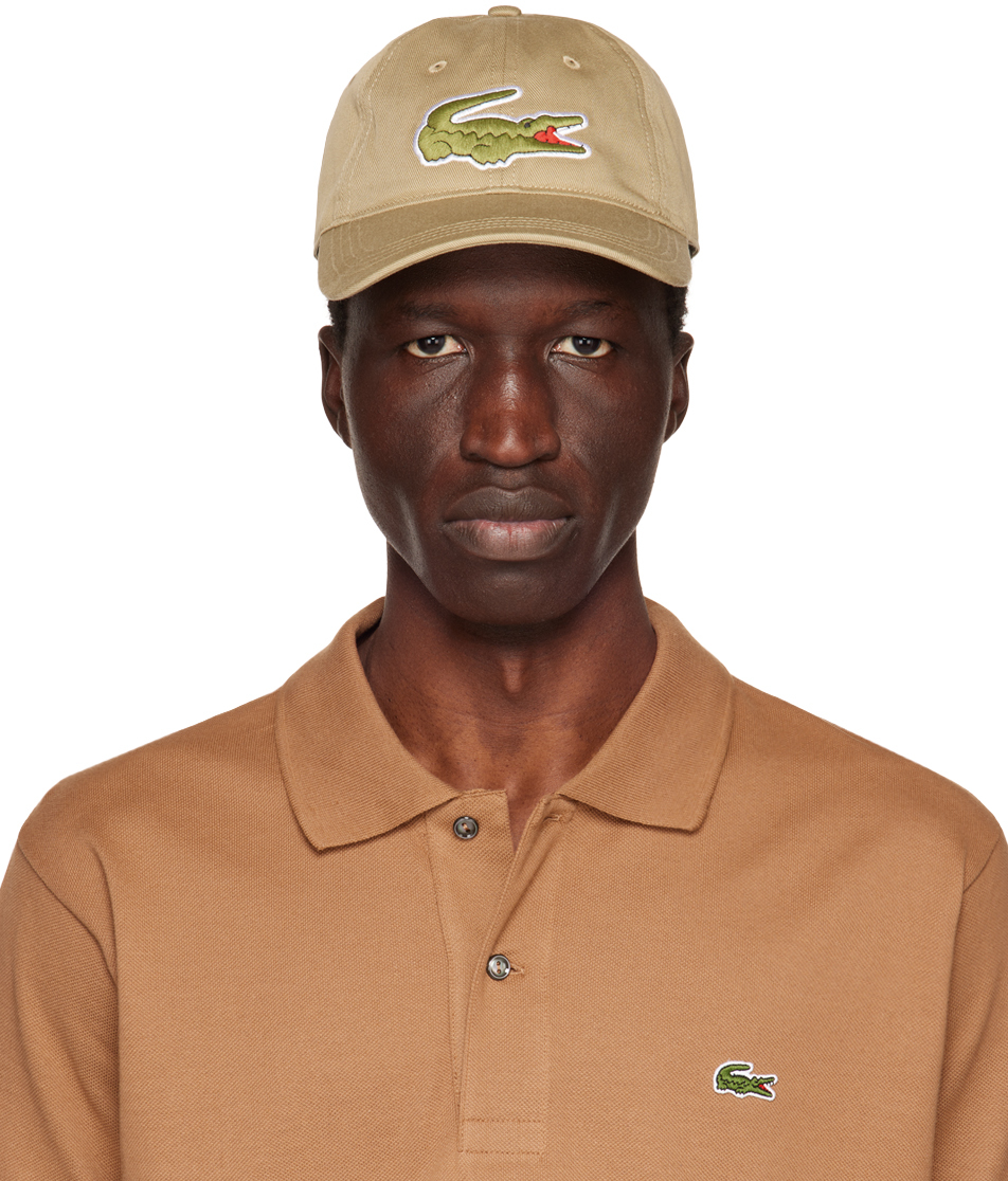 Forbyde Opdagelse sy Lacoste Beige Adjustable Cap In Neutrals | ModeSens