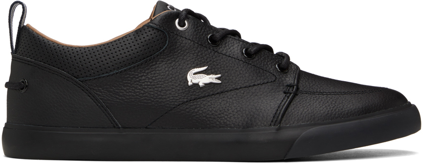 Lacoste Black Bayliss Sneakers In 02h Black/black