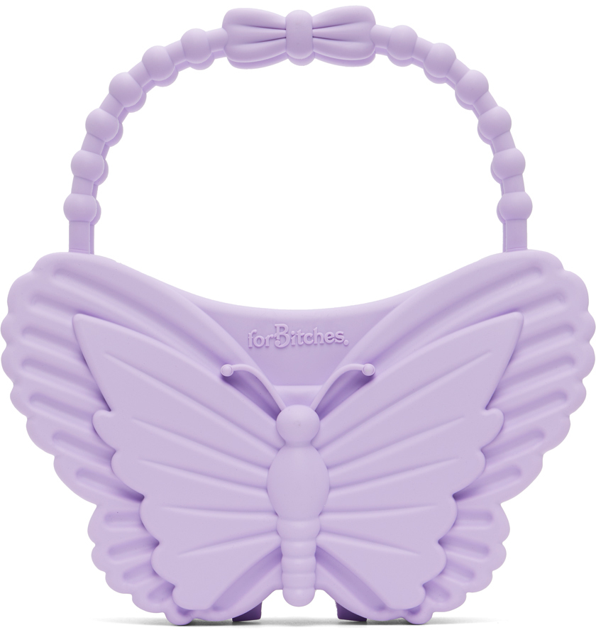 forBitches Purple Butterfly Bag