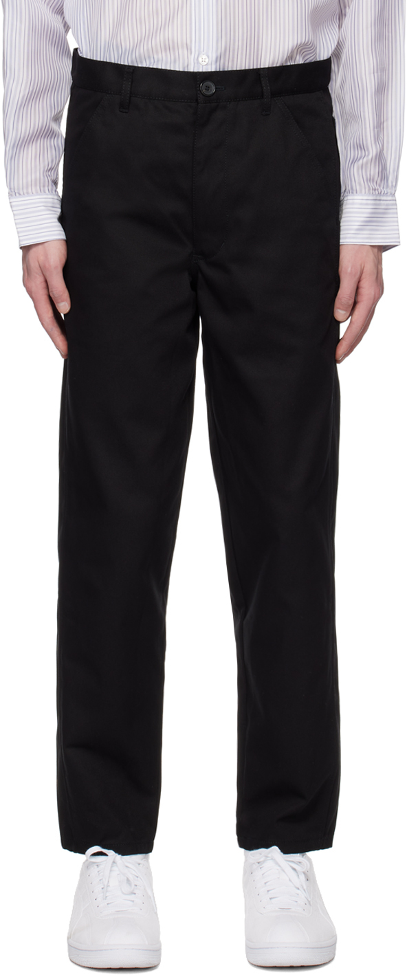 Black Four-Pocket Trousers