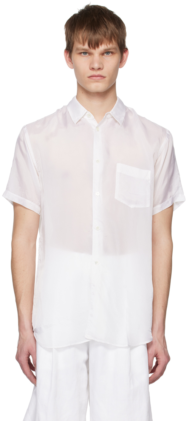 White Patch Pocket Shirt