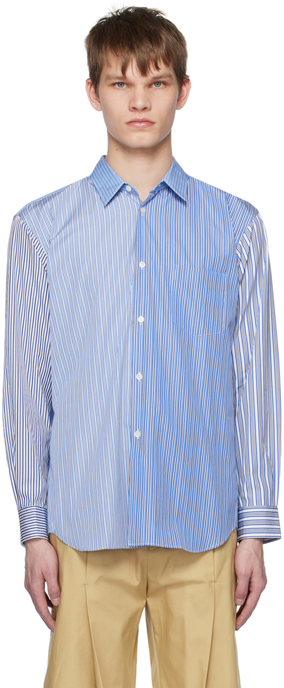 Blue & White Stripe Shirt