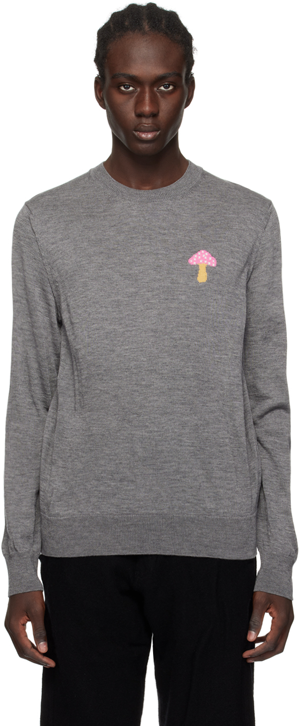 Comme Des Garçons Shirt Gray Brett Westfall Edition Sweater In 1 M. Grey