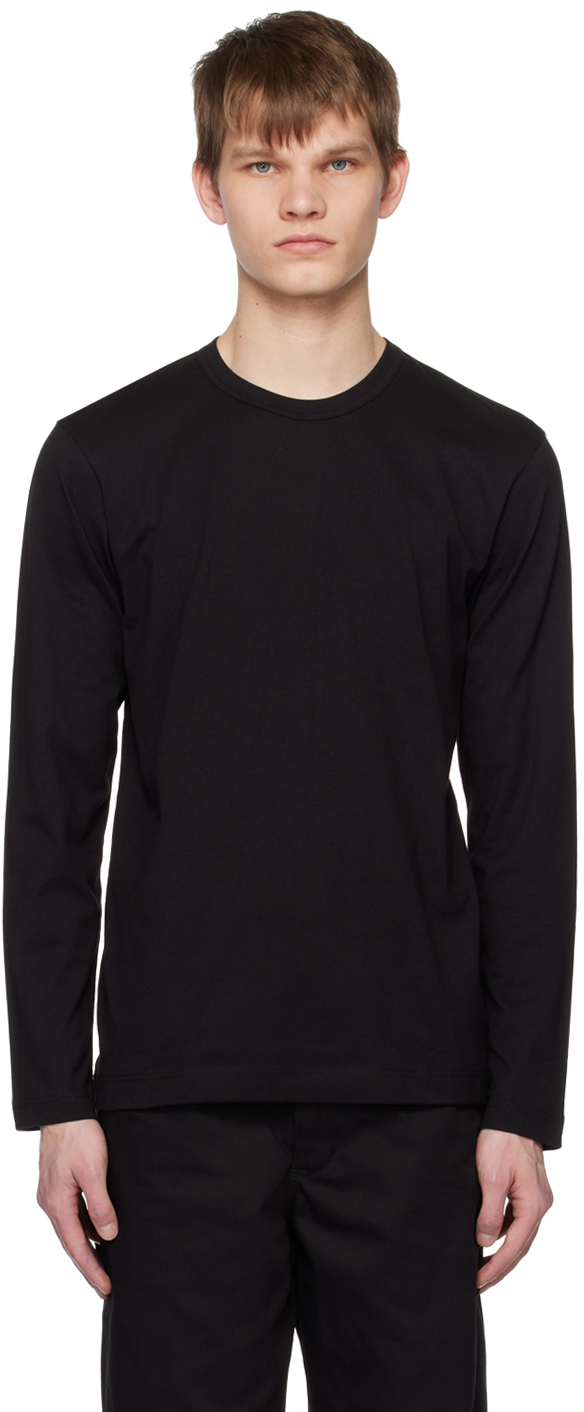 COMME des GARÇONS ブラック長袖Tシャツ S ギャルソン 綿 楽天市場】コムデギャルソン ロンtの通販