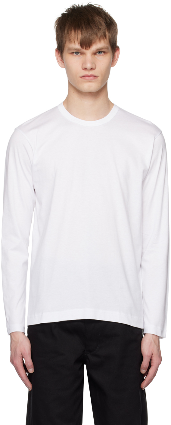 Black Crewneck Long Sleeve T-Shirt
