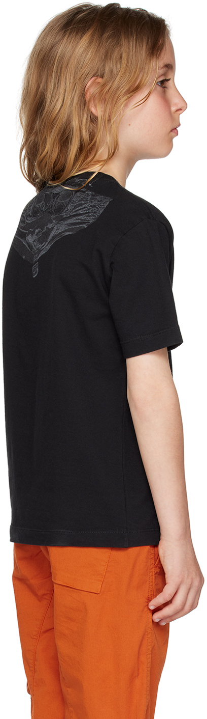 C.p. Company Logo-print Cotton Jersey T-shirt In 999 Black