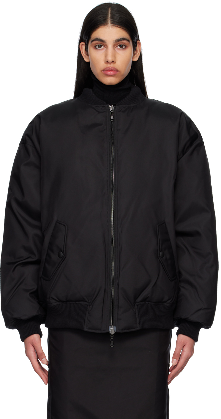 Reversible Pinstripe Nylon Hooded Jacket - Ready-to-Wear 1ABR9E