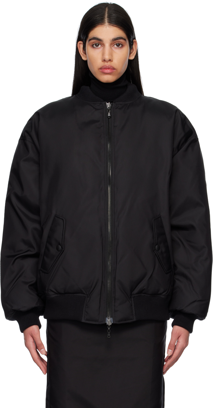 WARDROBE.NYC: Black Oversized Reversible Down Jacket | SSENSE