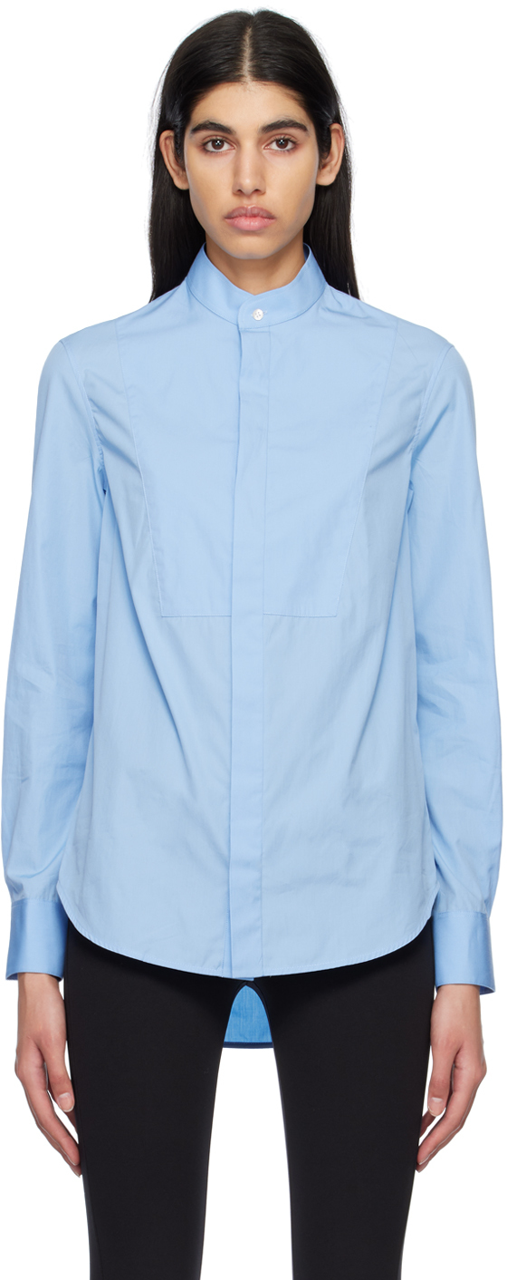 Wardrobe.nyc Blue Tuxedo Shirt