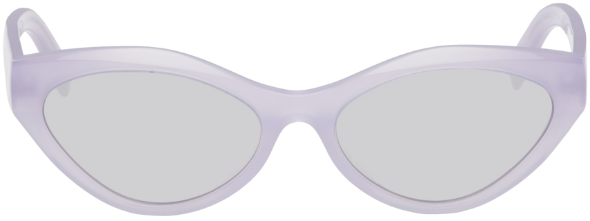 Givenchy Purple Gv Day Sunglasses In 78c Shiny Lilac / Sm