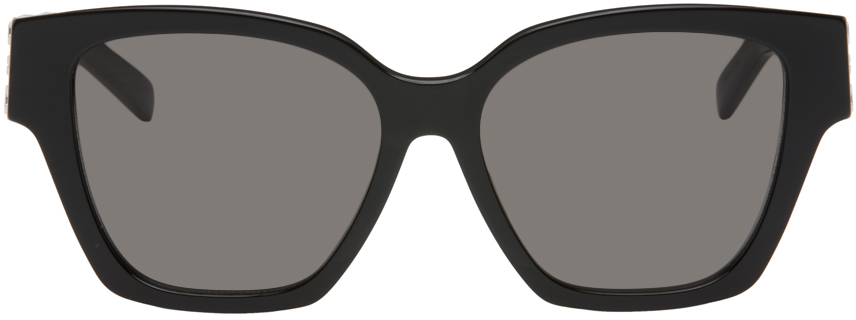 Givenchy: Black 4G Sunglasses | SSENSE