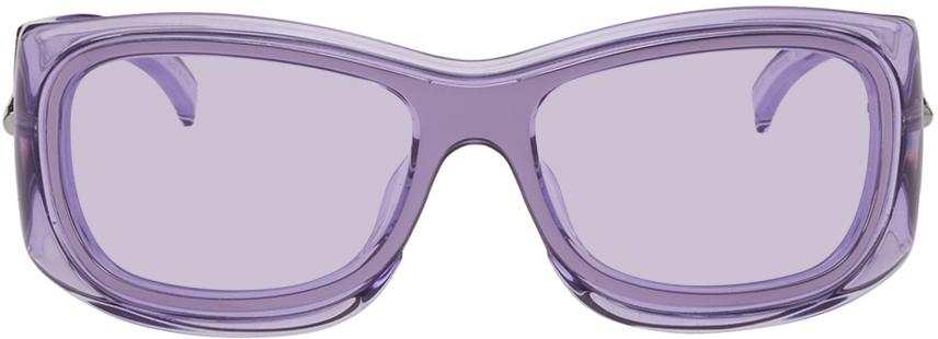 CHANEL 5288-Q c.1463/S1 Rectangle Purple Blue Gradient Sunglasses
