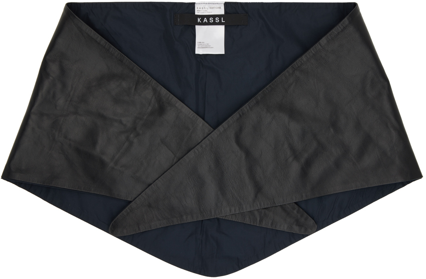 KASSL Editions Black Triangle Scarf