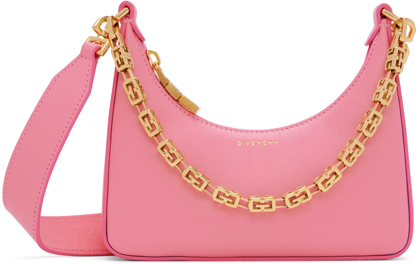 Givenchy Pink Small Moon Cut Out Bag