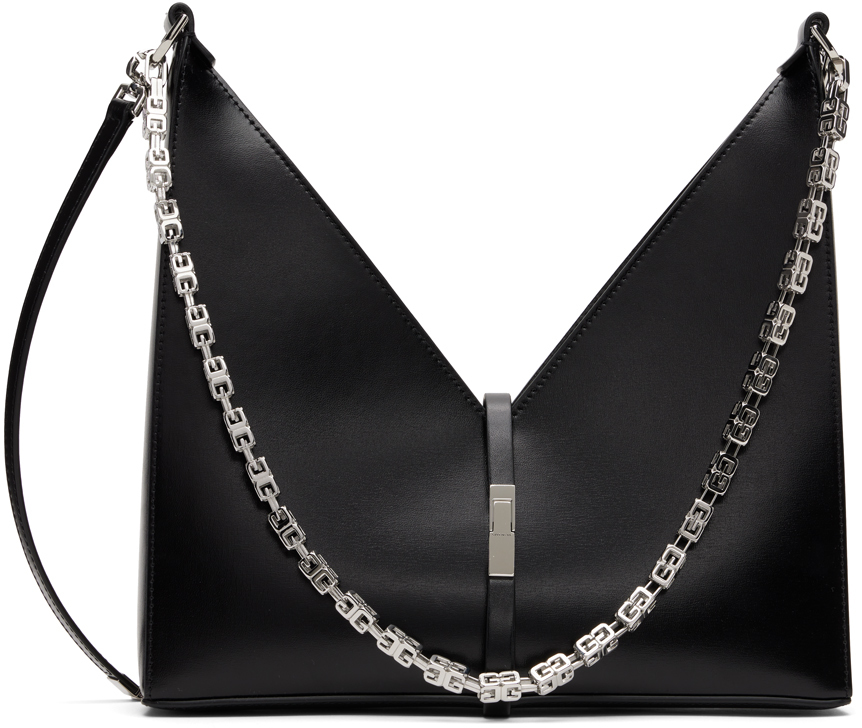 GIVENCHY BLACK SMALL CUT OUT BAG