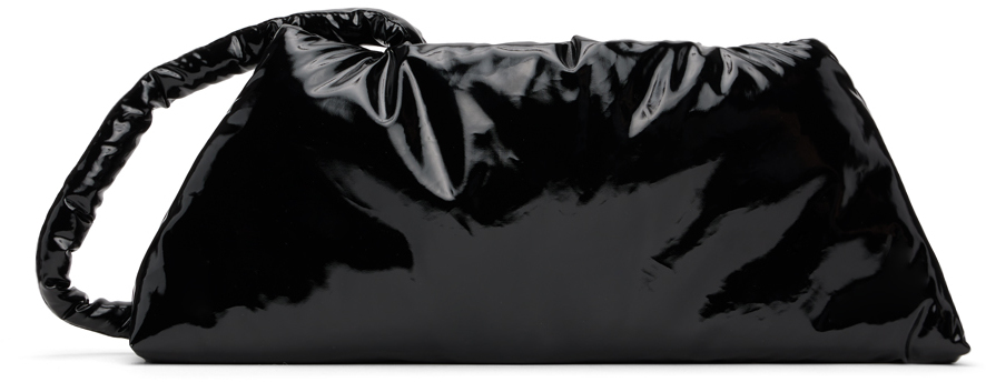 Kassl Editions Black Slim Bag In 0001 Black