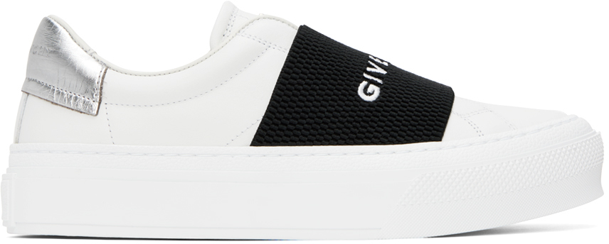 Givenchy: White City Sport Sneakers | SSENSE Canada