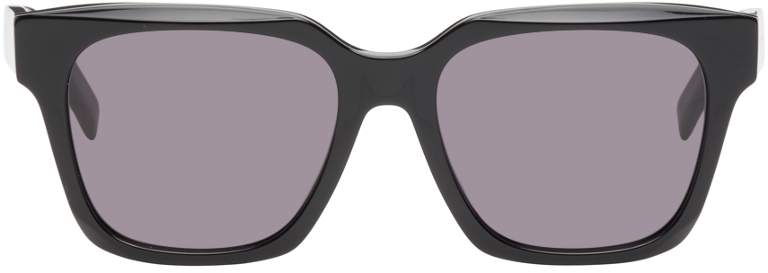Givenchy: Black Square Sunglasses | SSENSE Canada