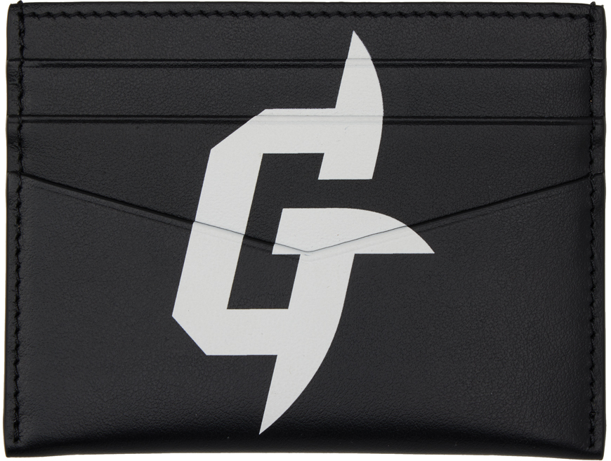 Givenchy Black G Rider Card Holder