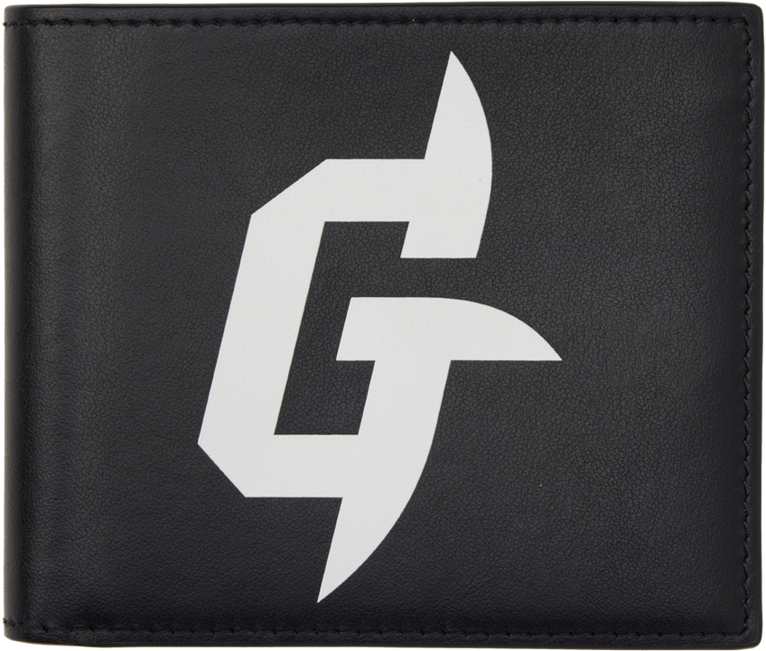 Givenchy Black G Rider Bifold Wallet