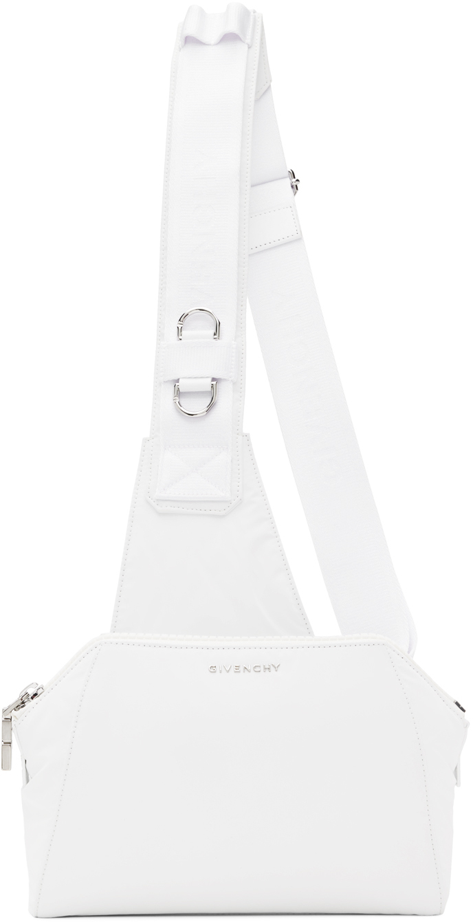 Givenchy White Antigona U Crossbody Bag