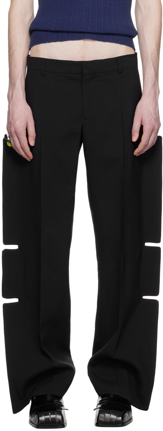 Walter Van Beirendonck panelled pants