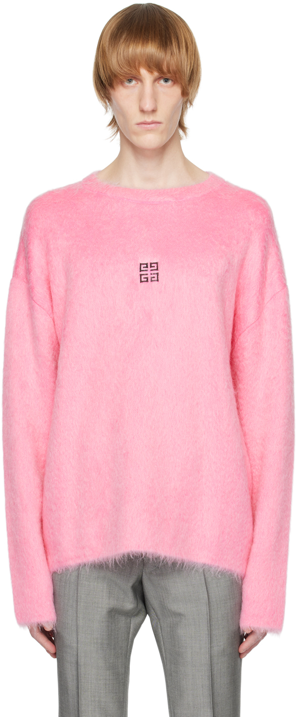 Givenchy Pink Intarsia Sweater