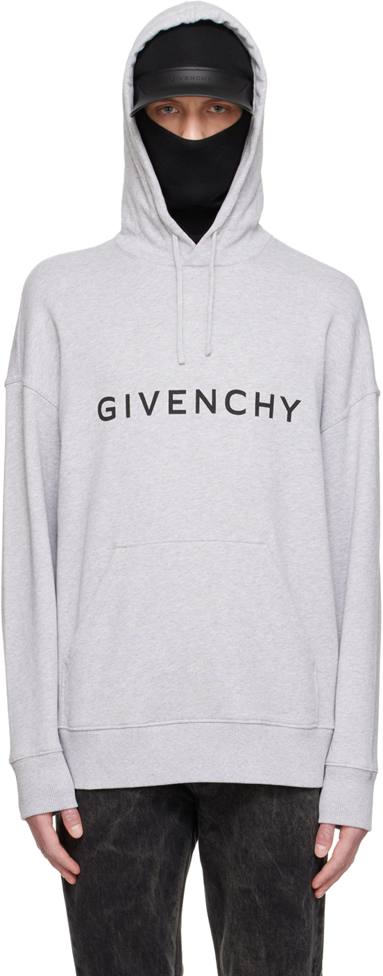 Givenchy Gray Archetype Hoodie