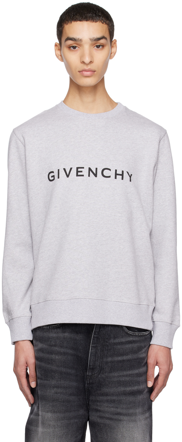 Givenchy Gray Archetype Sweatshirt