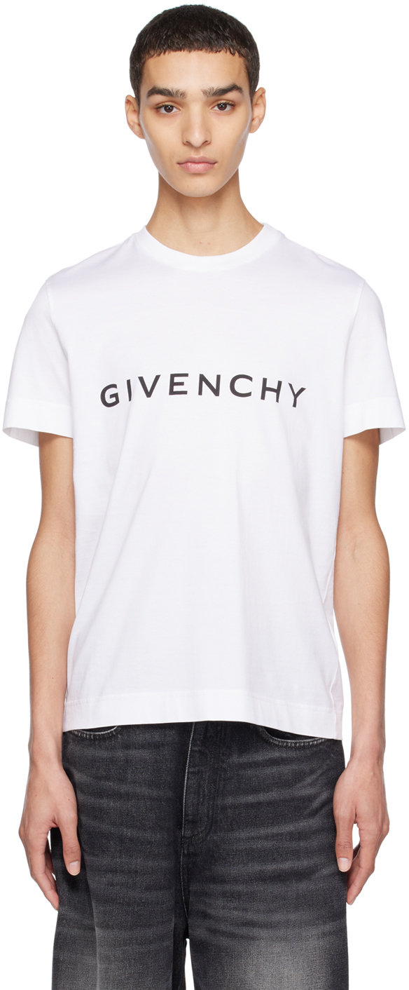 Givenchy White Extra Slim Fit Tank Top