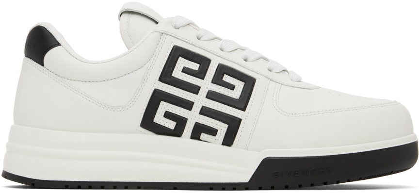 Givenchy White & Black G4 Sneakers