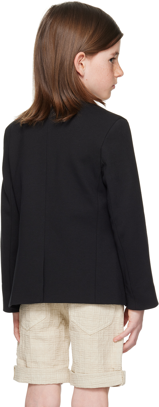 Givenchy Logo-buckle Fastened Blazer In 09b Black