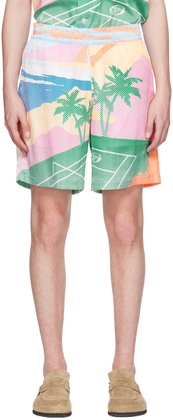 Multicolor Riviera Shorts