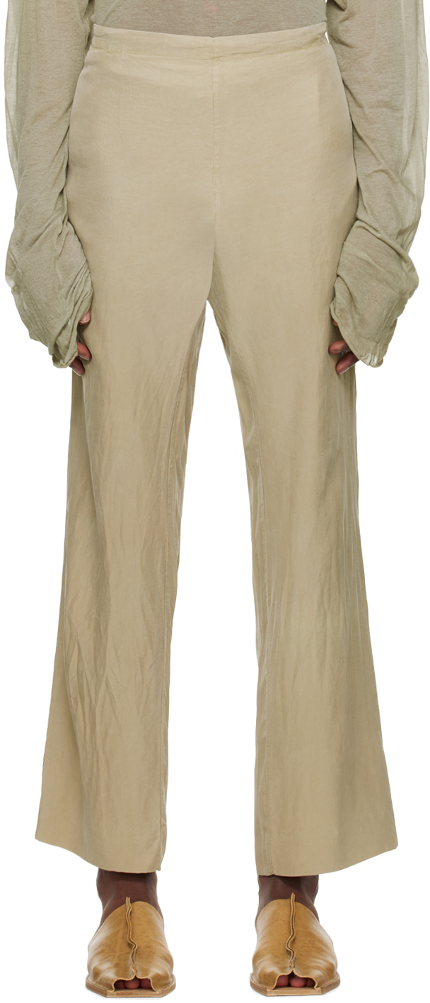 Gabriela Coll Garments Khaki No.198 Trousers