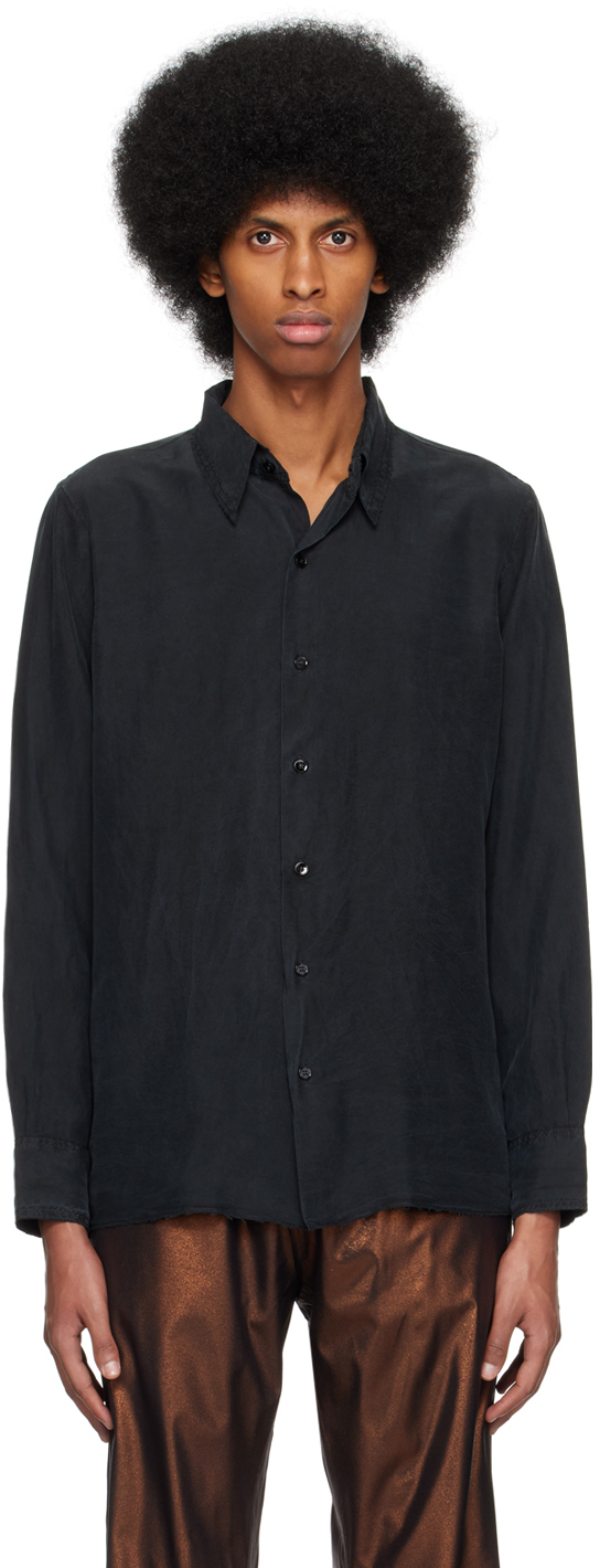 Gabriela Coll Garments Black No.197 Shirt