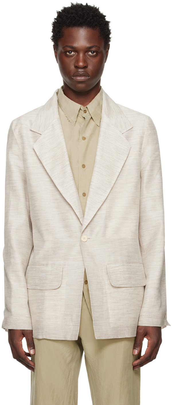 Gabriela Coll Garments Gray No.206 Blazer