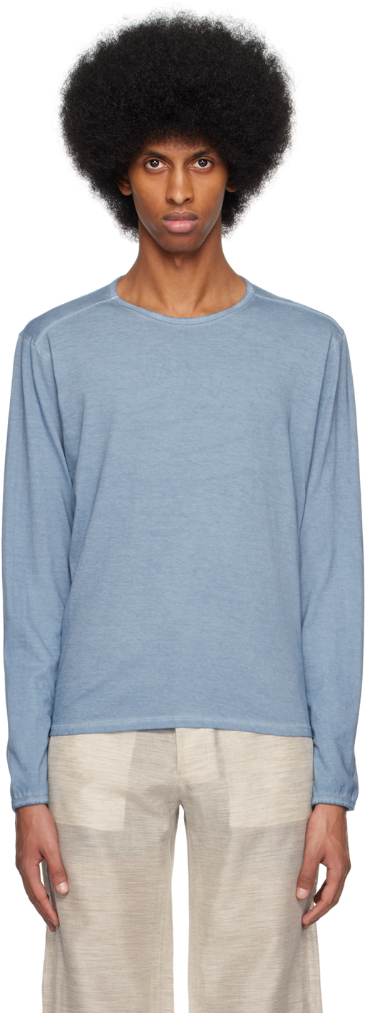 Gabriela Coll Garments Blue No.87 Long Sleeve T-Shirt